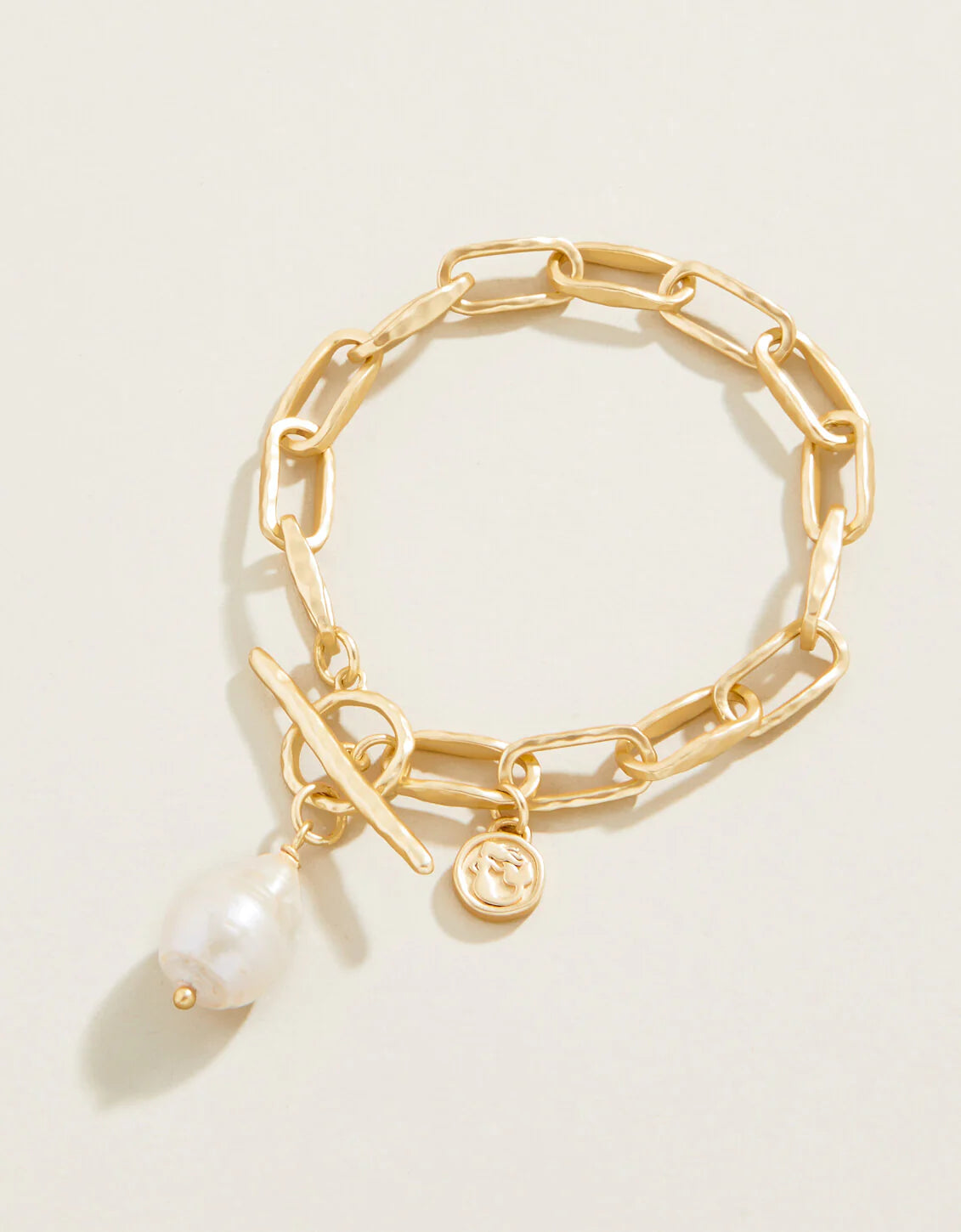 Spartina Alodie Toggle Bracelet Gold/Pearl