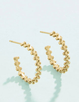 Spartina Splash Telfair Hoop Earrings 20mm