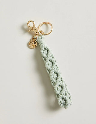 Spartina Macrame Wristlet Keychain/Purse Charm