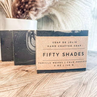 Fifty Shades (Vanilla Woods) Cold Process Soap