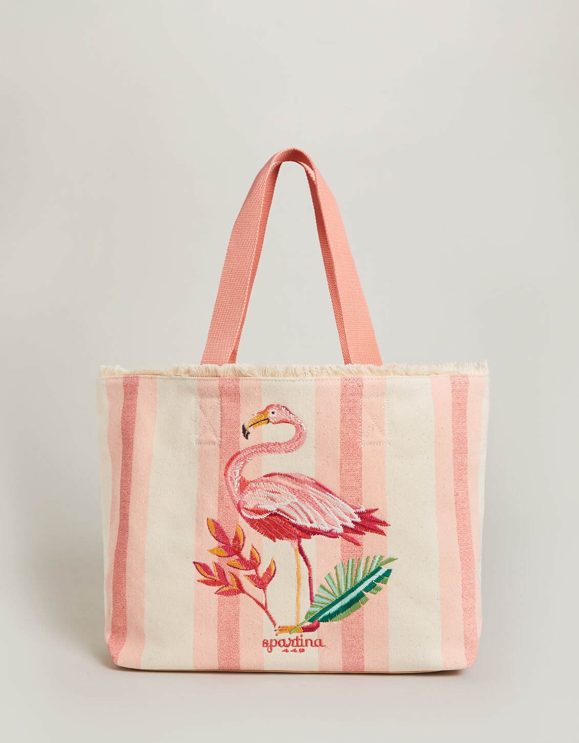 Spartina Beach Tote Tropic Flamingo