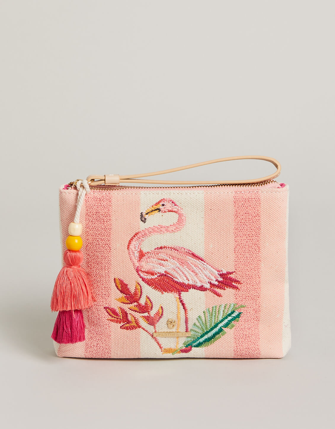 Spartina Carina Wristlet Flamingo