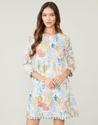 Spartina Island Fringe Dress Seafoam Mermaids