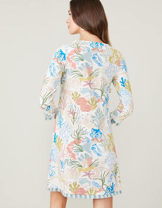 Spartina Island Fringe Dress Seafoam Mermaids