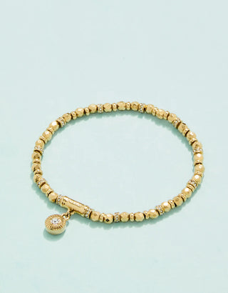 Spartina Splash Sparkling Port Royal Stretch Bracelet 4mm