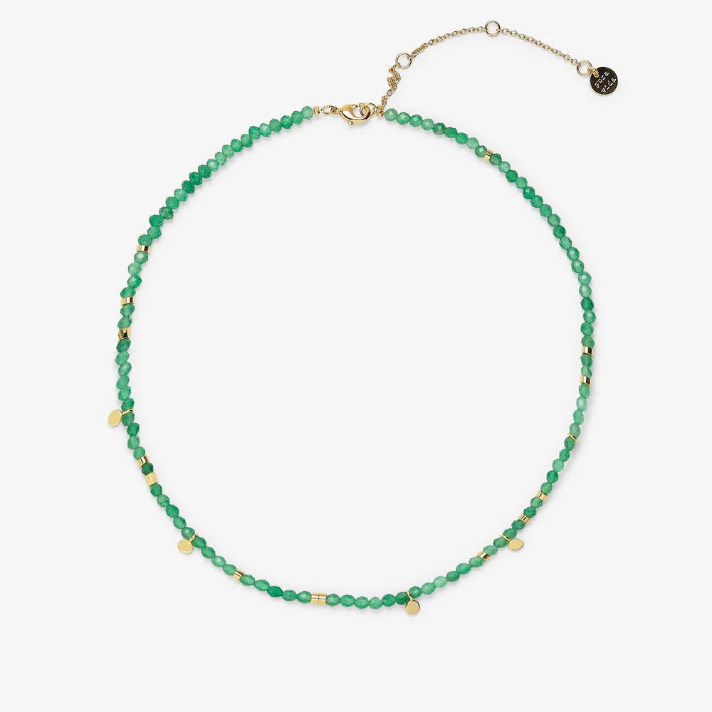 Pura Vida Jade Beaded Choker