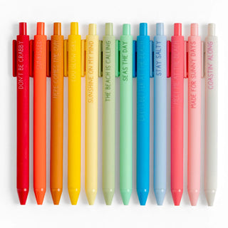 Spread Sunshine Coastal-Inspired Pen Set