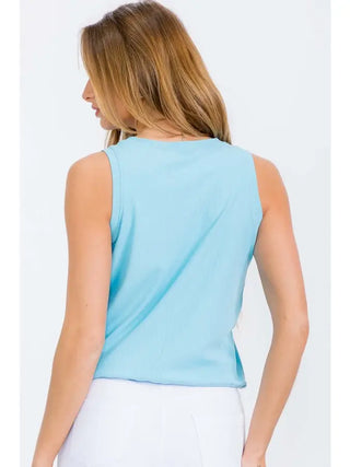 Daisy Ribbed Tank