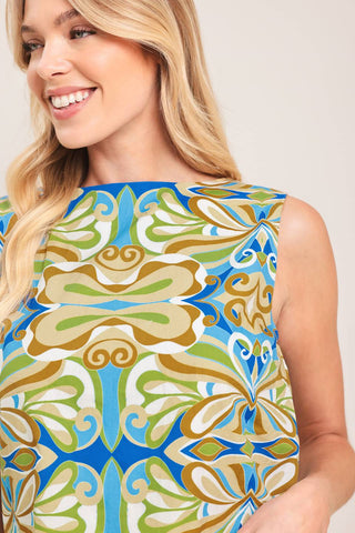 Woven Crop Top