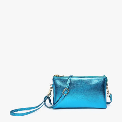Riley 3 Compartment Wristlet/Crossbody