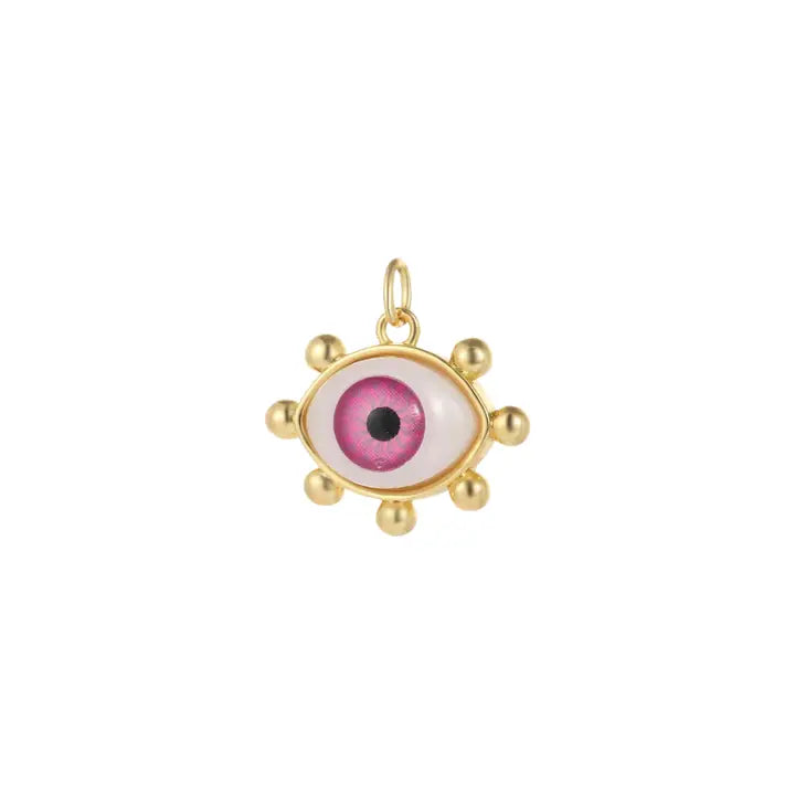 Pink Evil Eye Charm