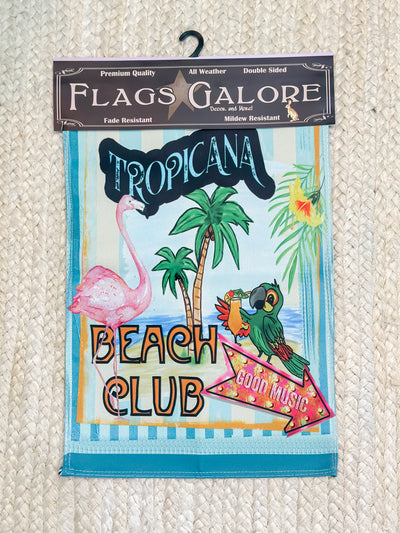 Beachy Garden Flags