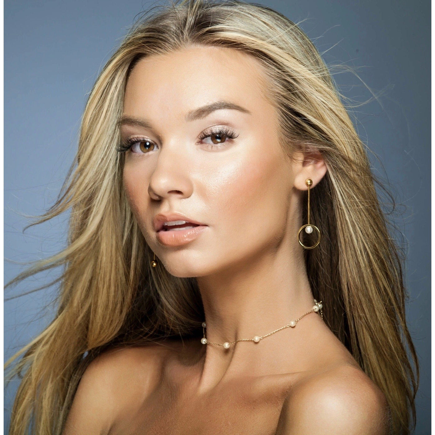 Sahira Mini Pearl Choker Necklace