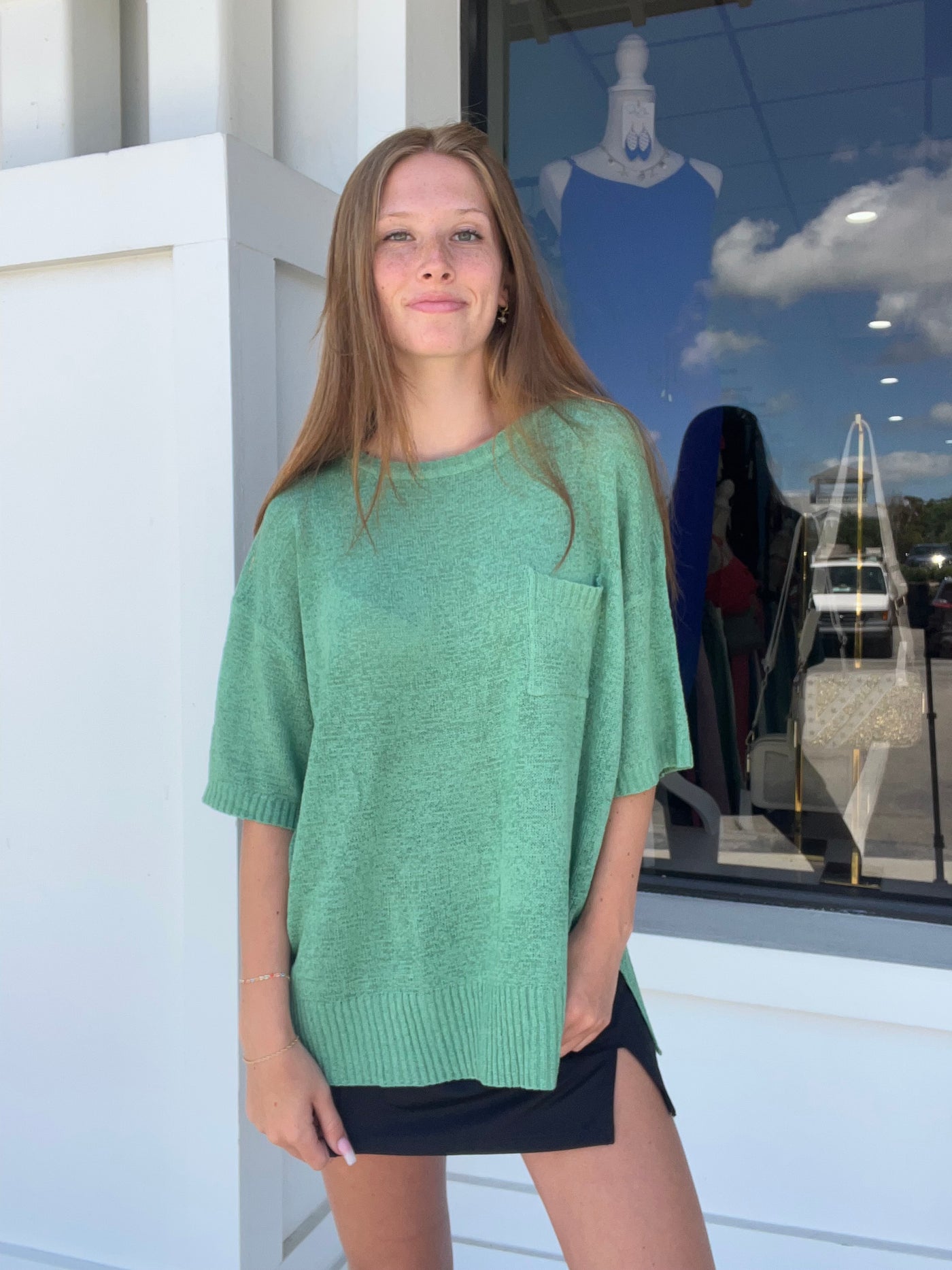 Brielle Short Sleeve Sweater