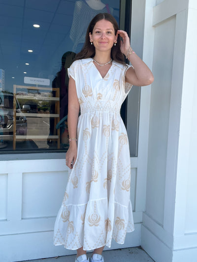Umgee Paradise Palm Dress