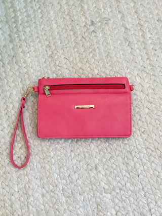 Simply Noelle Foldover Crossbody Wristlet Wallet