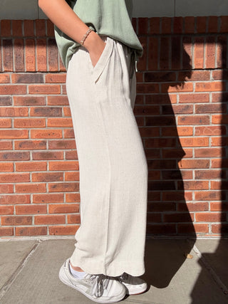 Umgee Scallop Hem Pant
