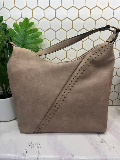 Simply Noelle Stud Hobo Bag