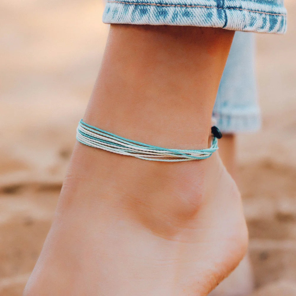 Pura Vida Clean Beaches Anklet