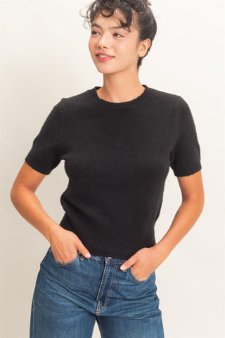 Rosetta Short Sleeve Sweater