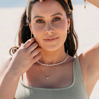 Salty Cali Shark Tooth Necklace