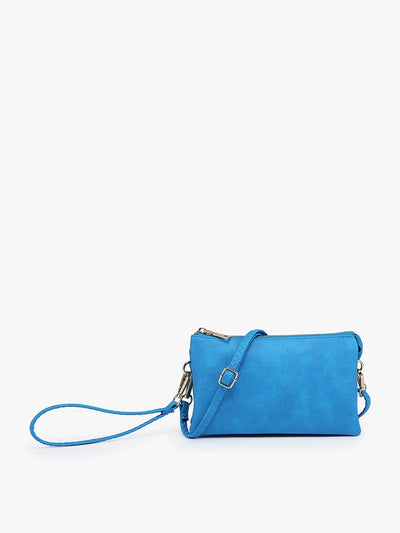 Riley 3 Compartment Wristlet/Crossbody