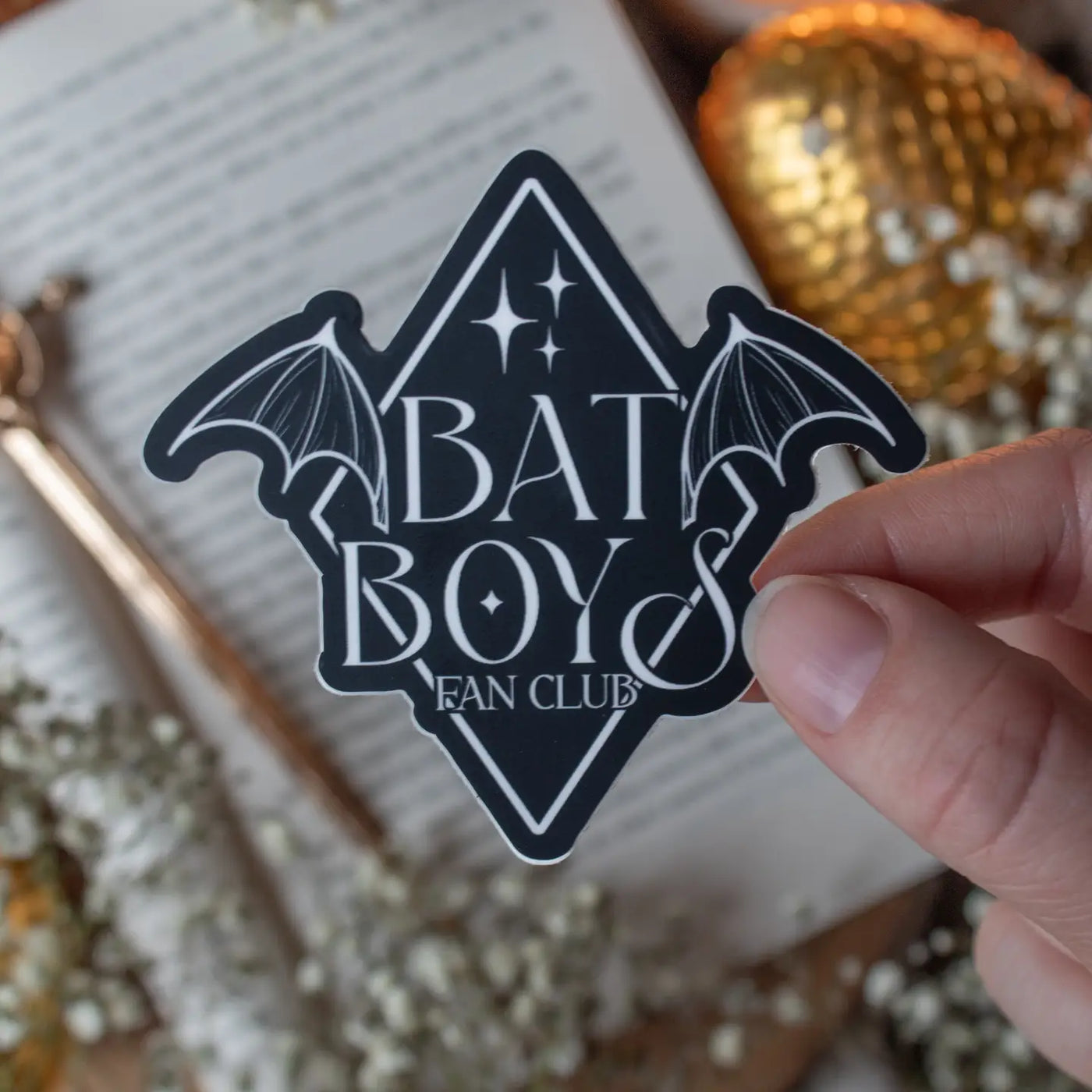 Bat Boys Fan Club Sticker