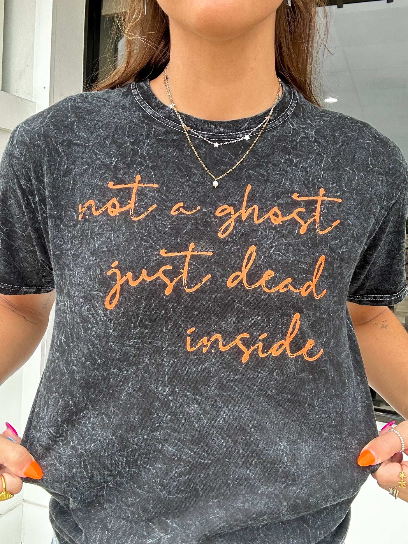 Not A Ghost Just Dead Inside Shirt, Halloween Shirt