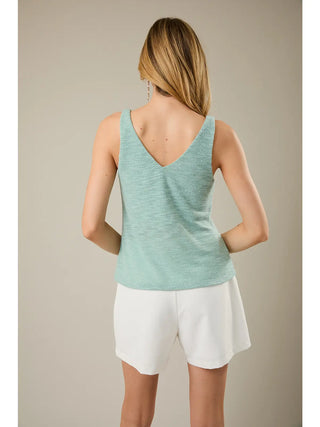Sleeveless Sweater Tank