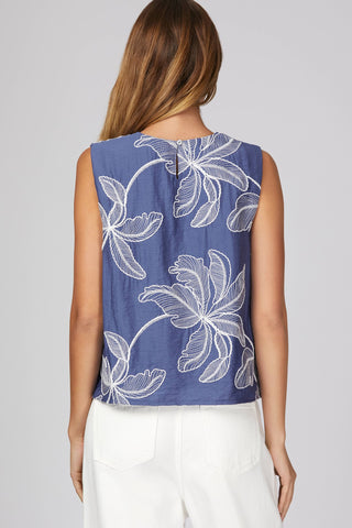 Emma Embroidered Top