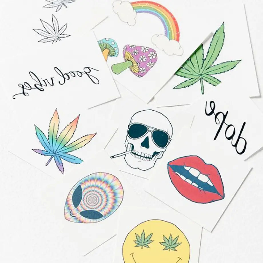 "The Good Vibes" Temporary Tattoo Pack