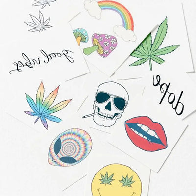 "The Good Vibes" Temporary Tattoo Pack