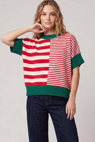 Holly Stripe Sweater Top