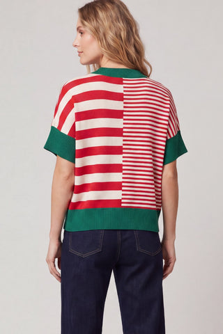 Holly Stripe Sweater Top