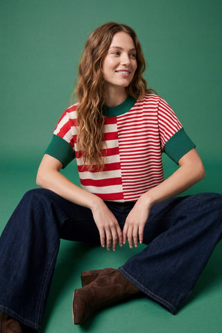 Holly Stripe Sweater Top