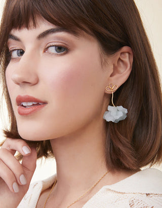 Spartina Corolla Stem Earrings
