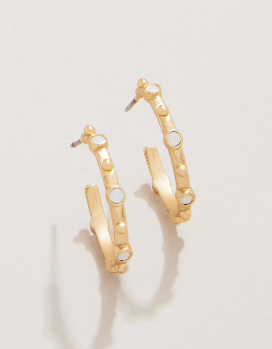 Spartina Bristol Hoops 20mm White Opal