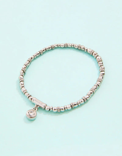 Spartina Splash Sparkling Port Royal Stretch Bracelet 4mm