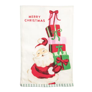 Printed Christmas Tea Towel