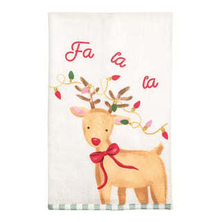 Printed Christmas Tea Towel