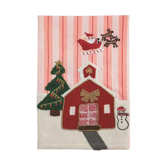 Whimsy Christmas Tea Towel