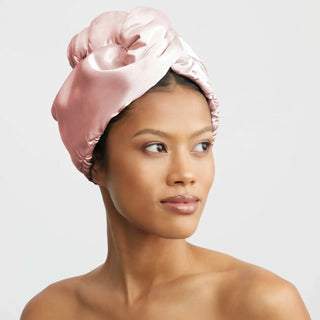 KITSCH Satin Wrapped Hair Towel