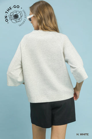Umgee Buttery Soft Raglan Top