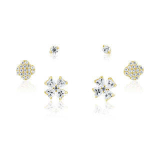 Sahira Happy-Go-Lucky Earring Set - Tarnish Resistant