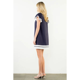 Flutter Sleeve Dress