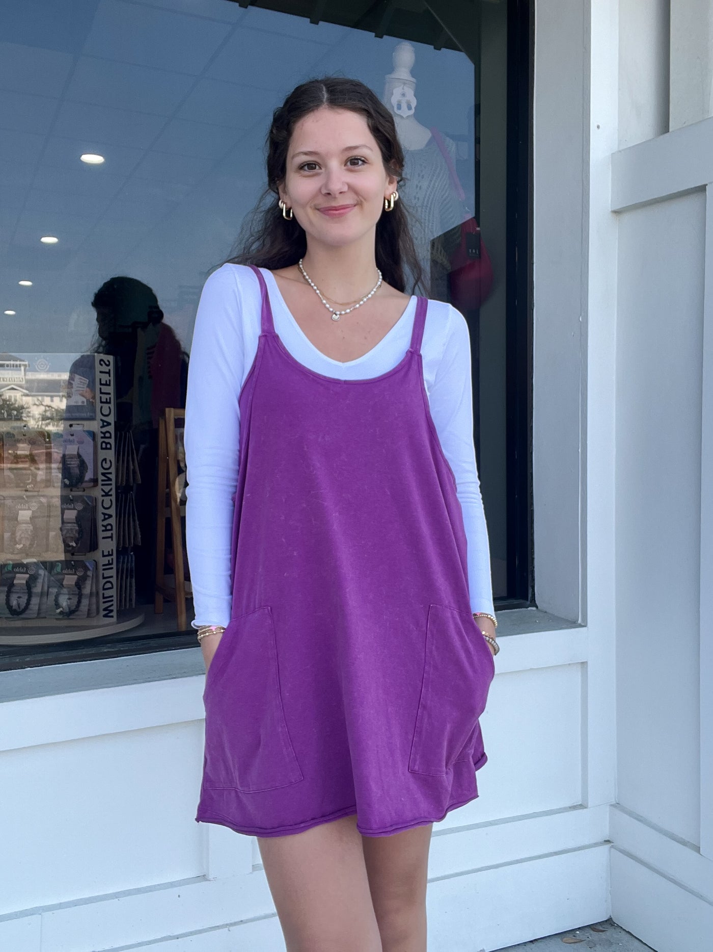 Ava Romper Mini Dress