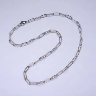 Blowout Dainty Gold plated Paperclip  Necklace