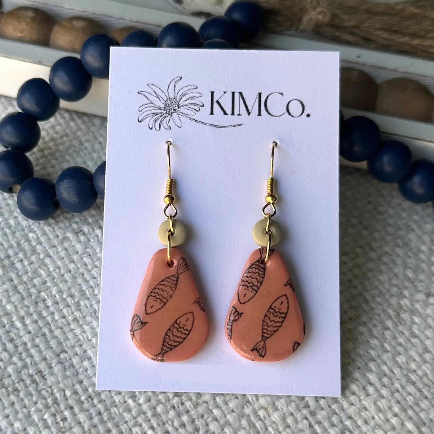 Fish Polymer Clay Earrings