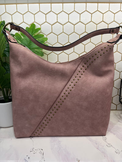 Simply Noelle Stud Hobo Bag