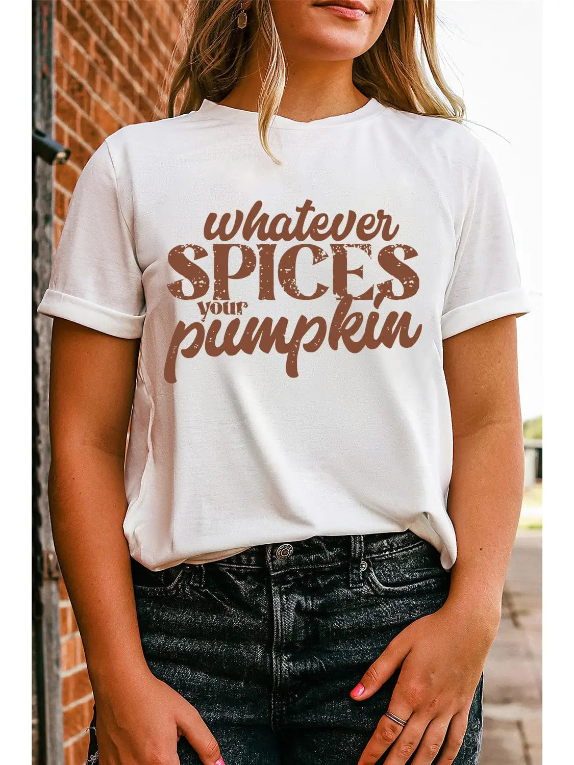 Whatever Spices Your Pumpkin Graphic Tee